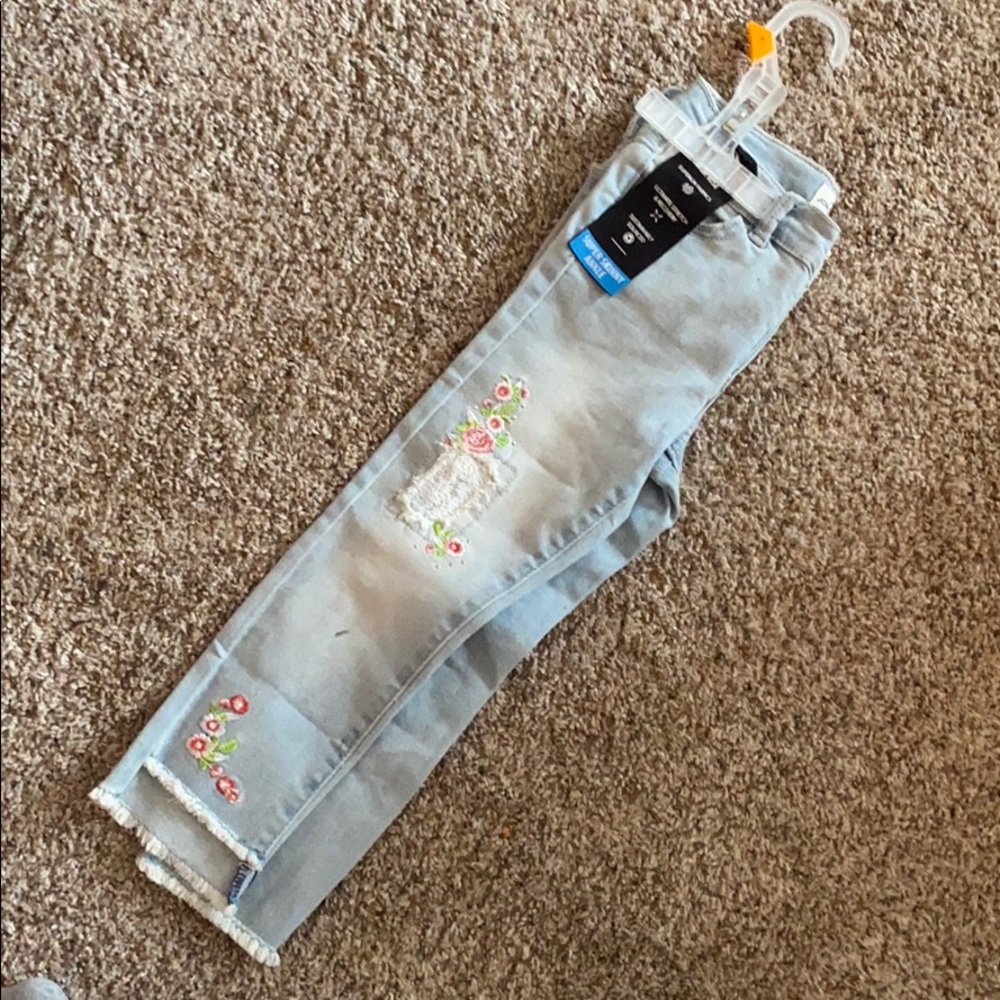 Jordache high rise super skinny ankle jeans 6